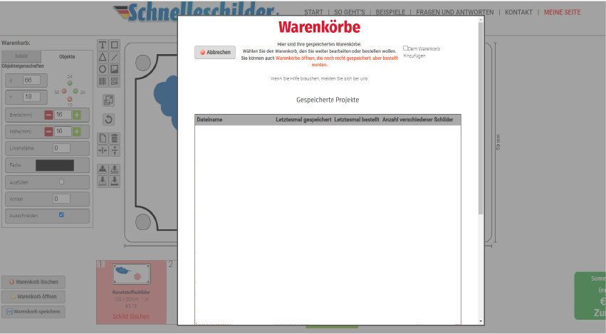 Wie gestalten Sie eigenen Schilder